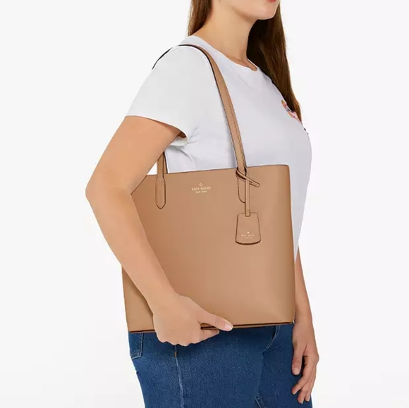 Kate Spade tan tote - Picture 1 of 8